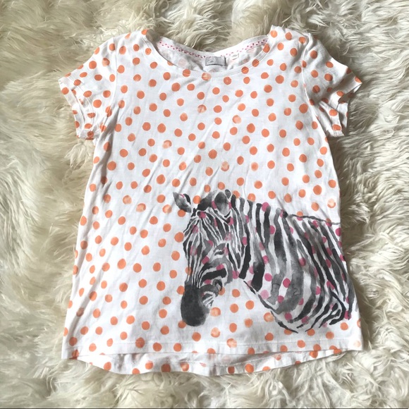 Anthropologie Zebra Graphic Watercolor Chatty Tee - Picture 3 of 7